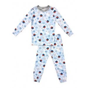 NEW ESME boy's airball toddler long sleeve top and pant set in blue